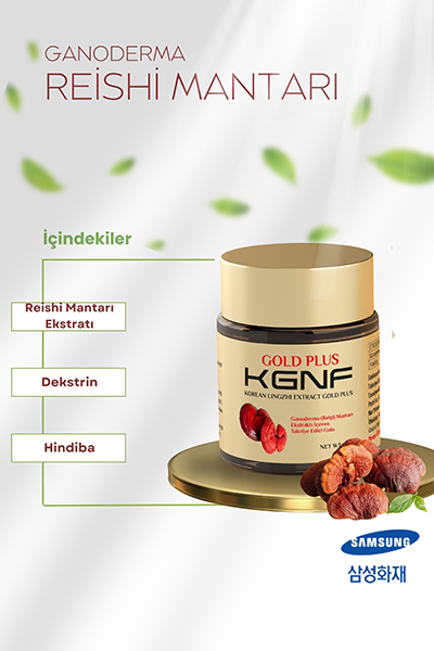 KGNF Ganoderma Reishi(Lingzhi) Mantarı Ekstraktı – 100% Kore - Smart Koresan