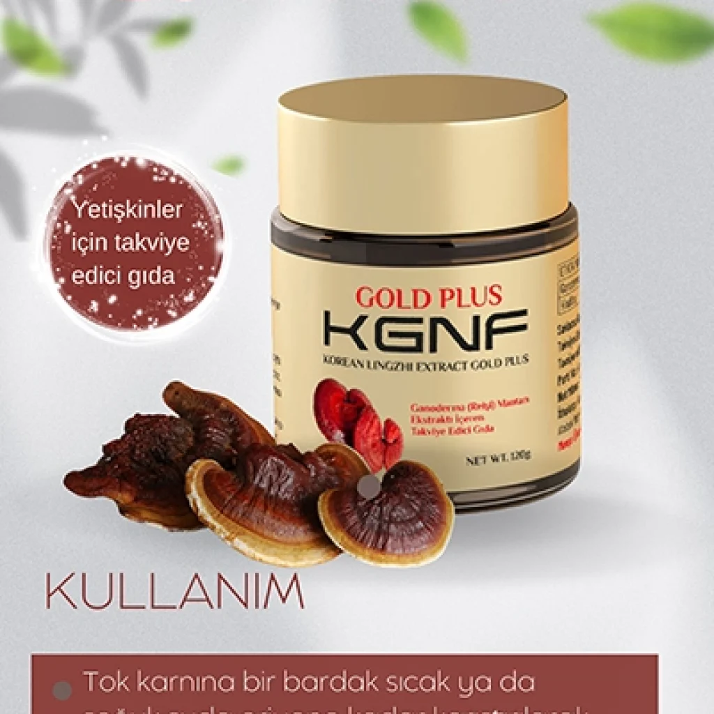 KGNF Ganoderma Reishi(Lingzhi) Mantarı Ekstraktı – 100% Kore - Smart Koresan