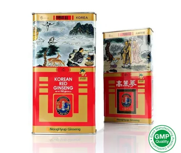 Pungi NongHyup(NH) Ginseng Kökü – 150gr 6 Yıllık Premium Ginseng - KORE GINSENG