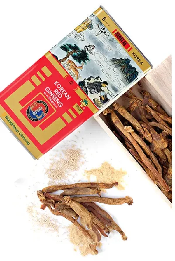 Pungi NongHyup(NH) Ginseng Kökü – 150gr 6 Yıllık Premium Ginseng - KORE GINSENG
